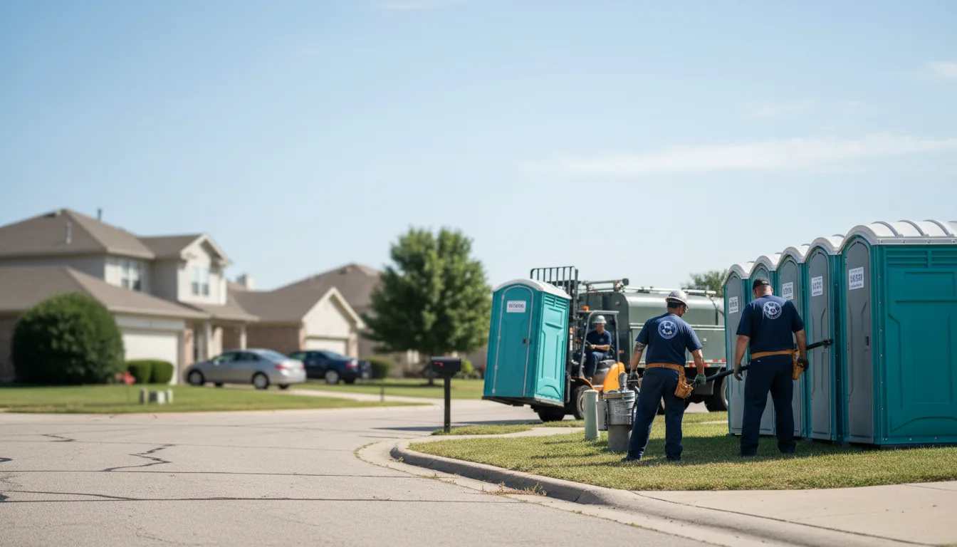 Porta Potty Rental in St Louis, MO near me